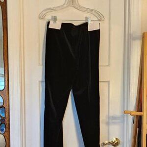 Linda Allard Ellen Tracy black velvet pants, 6